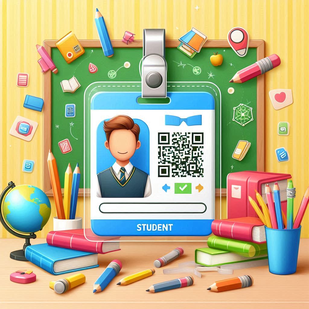 Student Badges with QR Codes